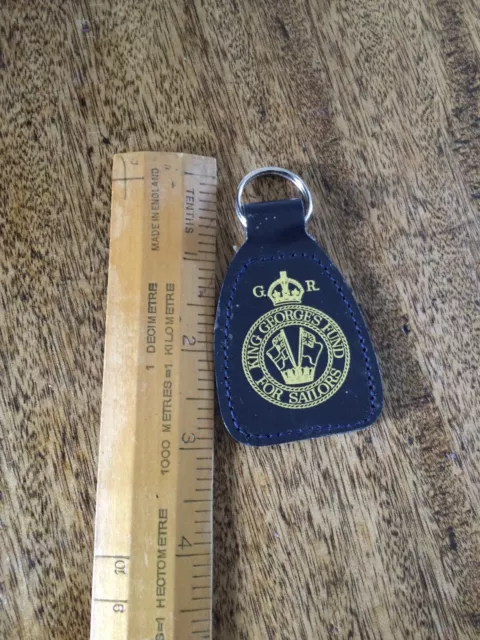 Vintage King Georges Fund For Sailors Keyring Fob Keychain The Seafarers Charity 2