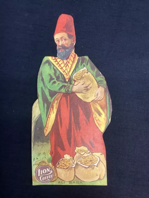 Lion Coffee "Ali Baba" Paper Ephemera Doll