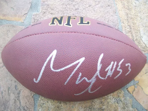 *Maurkice Pouncey*Signed*Autographed*Football*Pittsburgh*Steelers*Nfl*Coa*