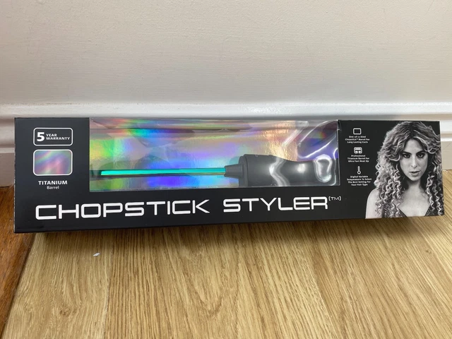 CHOPSTICK STYLER HERO LONG CHUNKY MASTER Professional Hair Curling Wand Curler 29.99 PicClick UK