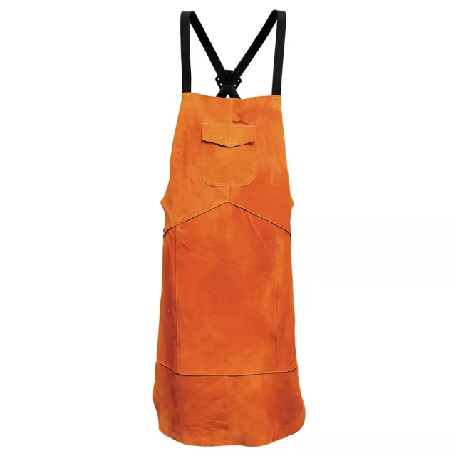 Welders Sleeves Apron Bizweld Cowhide Leather Stitched Protect Welding SW10/SW20 2