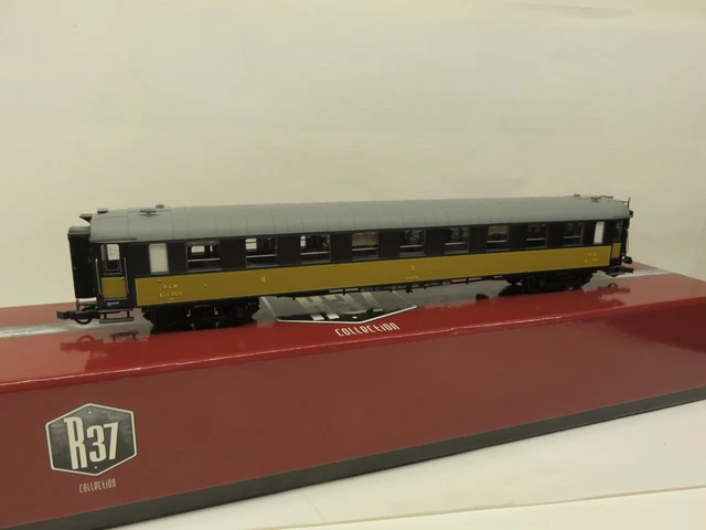 FRANCE TRAINS Voiture 1ère classe OCEM RA ep II PLM HO 1/87 *** RARE