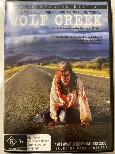 Wolf Creek (DVD, 2005) Sci-Fi Horror Film Peter Alchin, John Jarratt