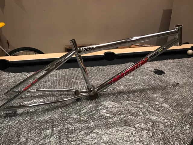 NOS MCS MAGNUM group pro xlx old school bmx frame usa made 325.00