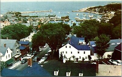 Rockport Harbor From The Old Sloop Rockport Cape Ann Massachusetts Postcard
