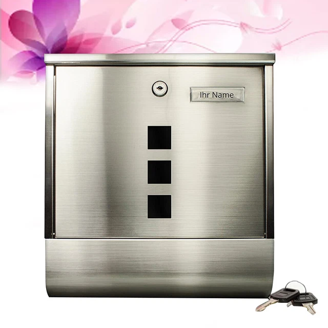 Supporto a parete stile europeo villa cassetta postale 430 acciaio inox cassetta postale sicurezza a