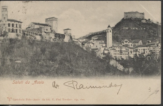 ASOLO - Cartolina - Paesaggio - (3781)