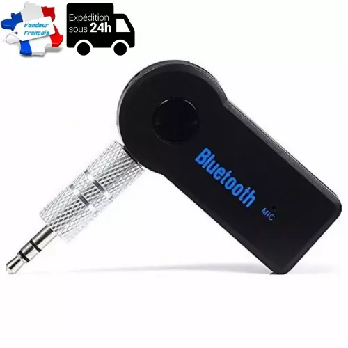 Receptor de audio y radio de música Bluetooth 3.0 de 3,5 mm con audio para...