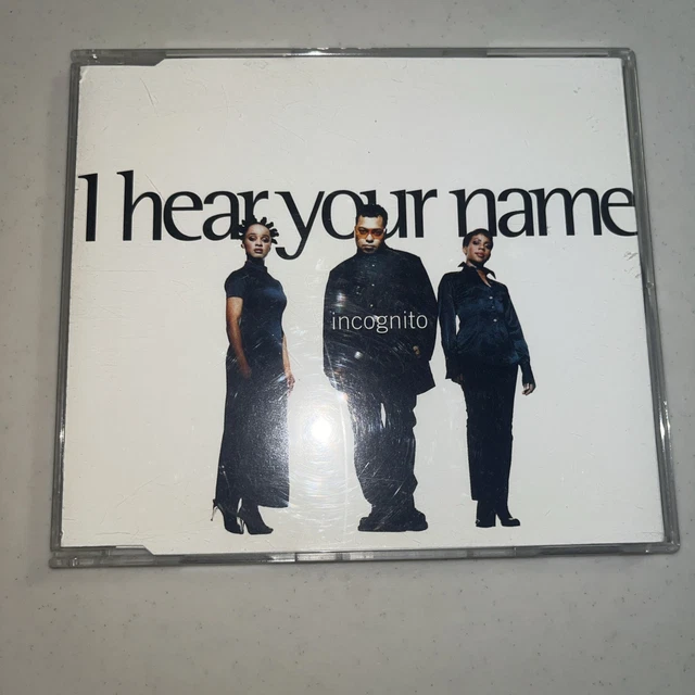 INCOGNITO I HEAR YOUR NAME (H58) 5 Track CD Single including