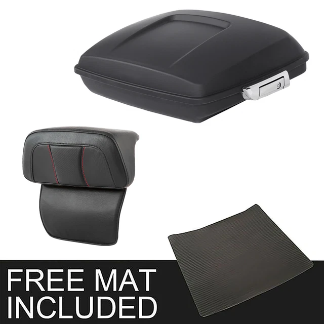 5.5" Razor Pack Trunk Backrest Fit For Harley Tour Pak Road King FLHR 14-23 15