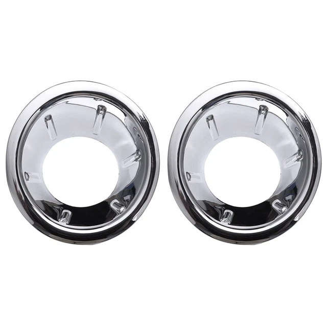 Fog Headlights Bezels ABS Chrome for Navara / Frontier D40 07-13 R4X4