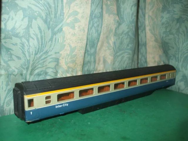 LIMA BR MK3 TRAILER FIRST OPEN INTERCITY BLUE COACH BODY ONLY - NO BOGIES -No.15