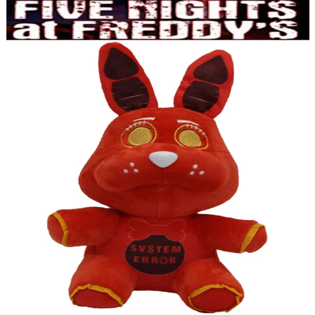 FIVE NIGHTS AT Freddy's FNAF System Error Bonnie The Rabbit Soft Plush