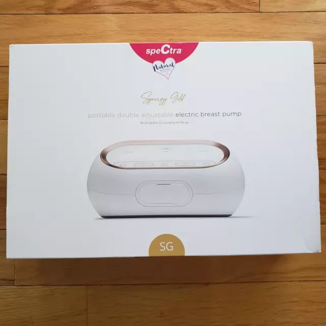 NEW Spectra Synergy Gold Portable Double Adjustable Electric Breast Pump