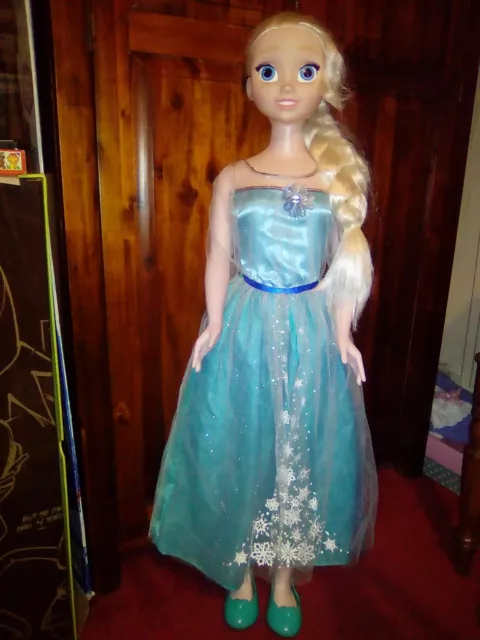 DISNEY FROZEN MY size elsa doll 3 feet tall 50.00 PicClick UK
