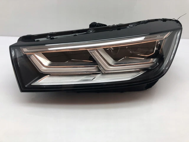 Demi pare-choc avant gauche Audi Q5 II (FY) Phase 1 (à partir de 06/2016) – Occasion d'origine avec radars et lave-phares main image 0