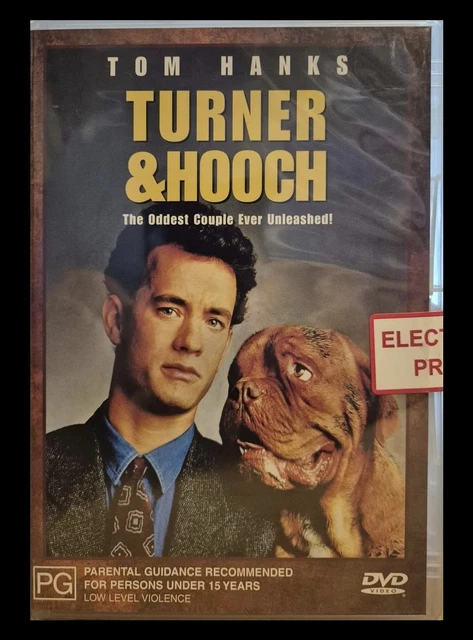 NEW SEALED Turner and Hooch 1989 Region DVD Tom Hanks Dogue de