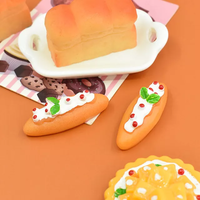 Simulation Bread Dollhouse Mini Food Kitchen Toys Decoration DIY Accessories