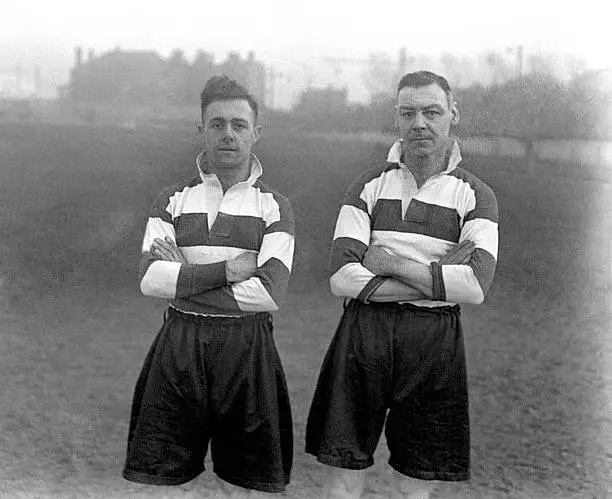 Football Tommy Mills and Arthur Rigby, Clapton Orient Old Photo