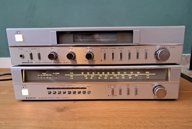 Ampli Sanyo JA2003 Révisé - Son Clair Et Puissant - Vintage Hi-fi