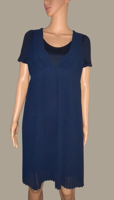 Robe en maille 3D avec col ajustable noir - Comptoir des Cotonniers