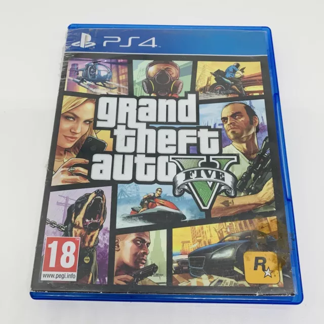 GTA PS4 Grand Theft Auto 5 V PS5 Game Premium GTA Online Free Next Day UK  P&P 5026555416986