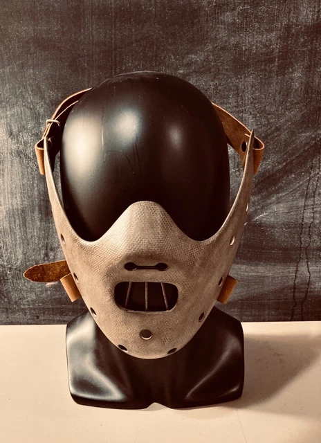 Silence Of The Lambs Hannibal lector mask CAST OFF ORIGINAL MOLD rare 1/1 Hopkin