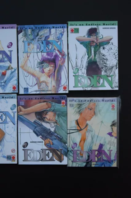 Eden - It's an Endless World di Hiroki Endo -  Volumi da 1 ad 8 PRIMA EDIZIONE 3