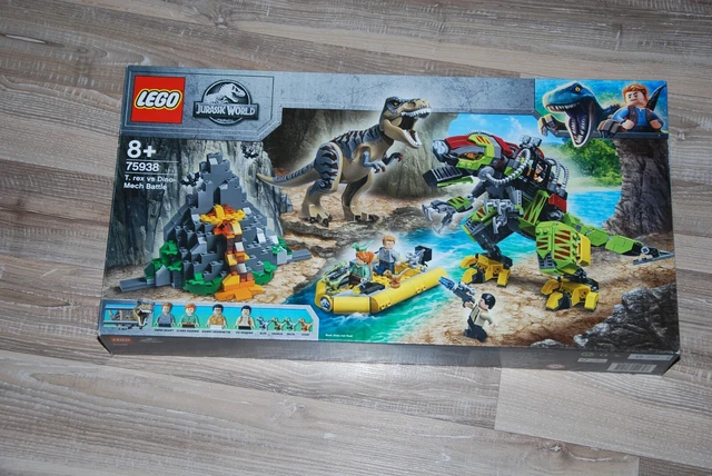 LEGO JURASSIC WORLD 75938 La bataille du T. rex contre le Dino-Mech EUR ...