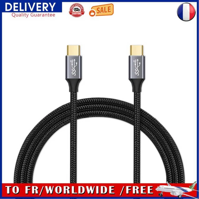 Type C 3.1 Gen2 PD Fast Charger Cable 10Gbps Data Cord for Switch (1m)