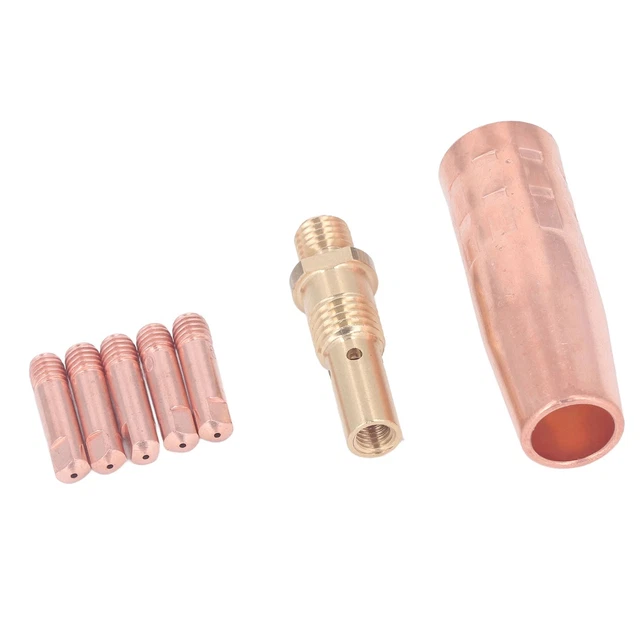 GAS NOZZLE DIFFUSER Set Standard Size Mig Welding Gun Accessory 0.9mm ...