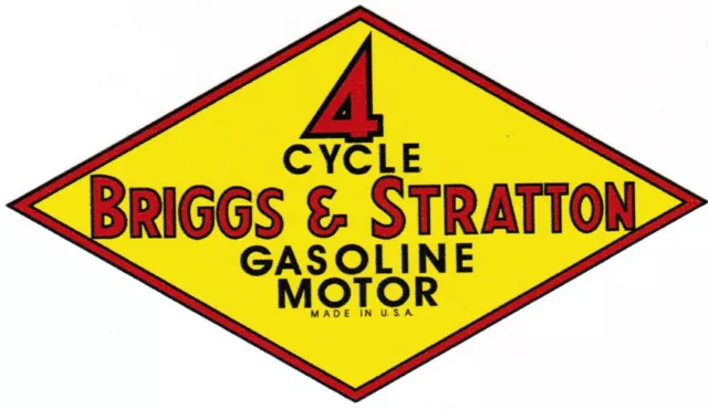 Briggs & Stratton Gas Engine Motor Decal Hit & Miss Y M H ZZ A B F Z T FH FI