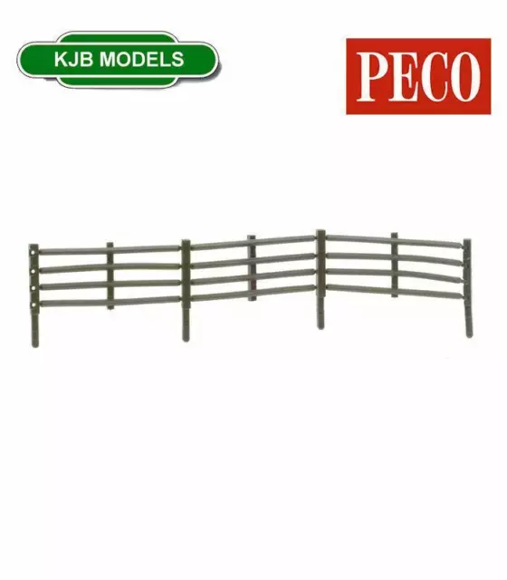 BNIB OO Gauge PECO LK-85 Flexible Field Fencing - 1080mm Long - Plastic Kit