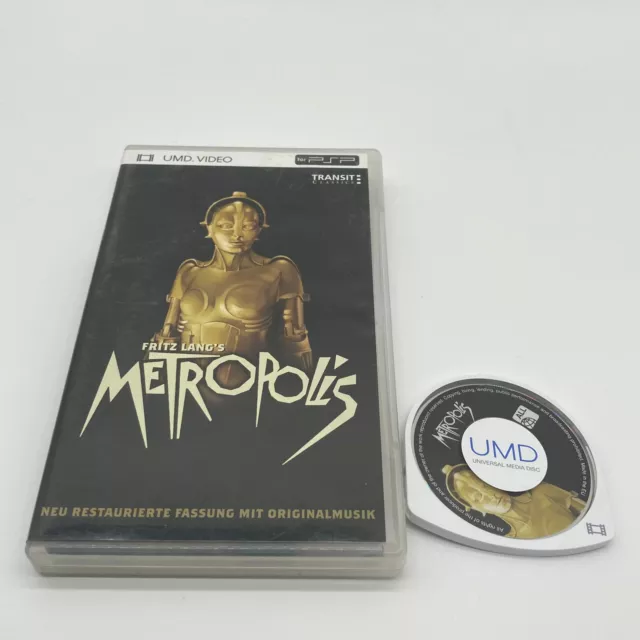 PSP UMD Video - Fritz Lang's Metropolis - sehr Selten