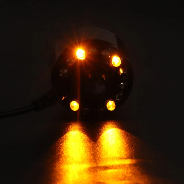 12 LED Colorato Aquarium Mist Maker Pesce Serbatoio Atomizzatore Umidificato DB3