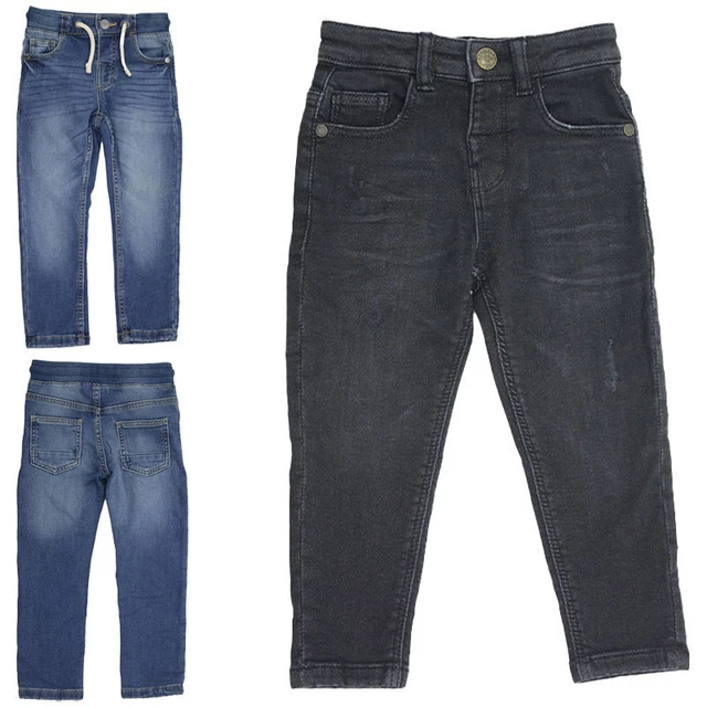 EX M&S Pantaloni Elasticizzati Bambini Ragazze Ragazze Molly Altezza Media Pantaloni Sotto