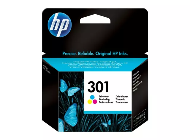 Cartuccia Hp 301 Colore Originale X Hp Envy 4500 4502 4504 5530 5532