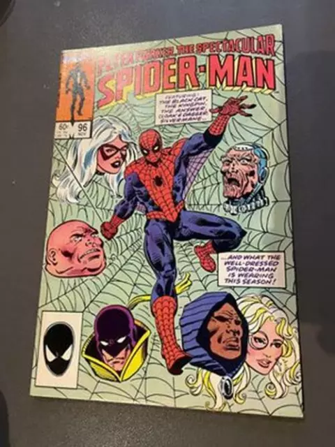 Peter Parker, Spectacular Spider-Man #96 - Marvel Comics - 1984