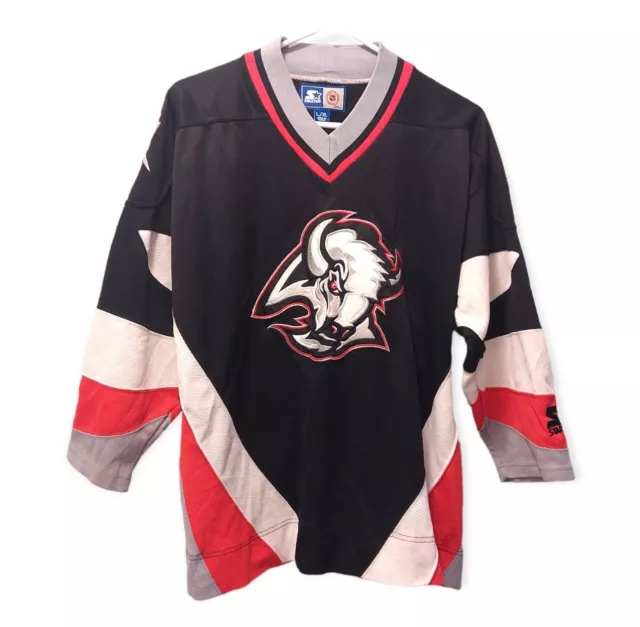 Vintage Buffalo Sabres CCM Jersey Goatlord Goat Head - sporting