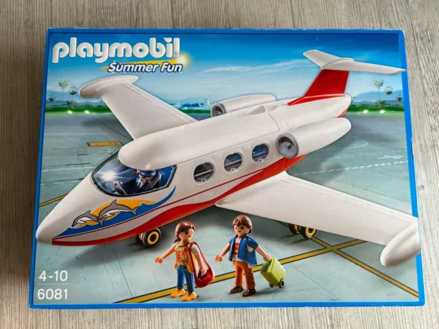 Playmobil Summer Fun 6081 Ferienflieger Flugzeug Flieger Urlaub Fliegen Neu OVP