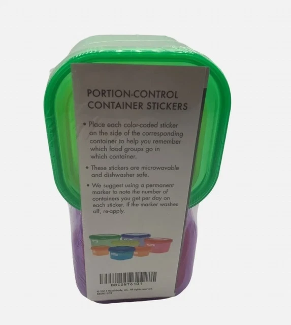 Contenedores de control de porciones 21 Day Fix