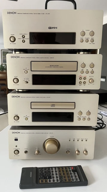 ラジオ・コンポ DENON UCD-F07 UTU-F07 UDR-F07 UPA-F07 Denon UPA-F07 Amplifier UCD-F07 CD UTU-F07 Tuner UDR-F07 Tape Deck