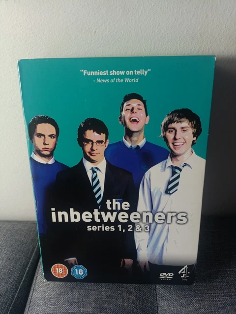 THE INBETWEENERS COMPLETE Series 1 2 3 DVD Box Set Channel 4 UK