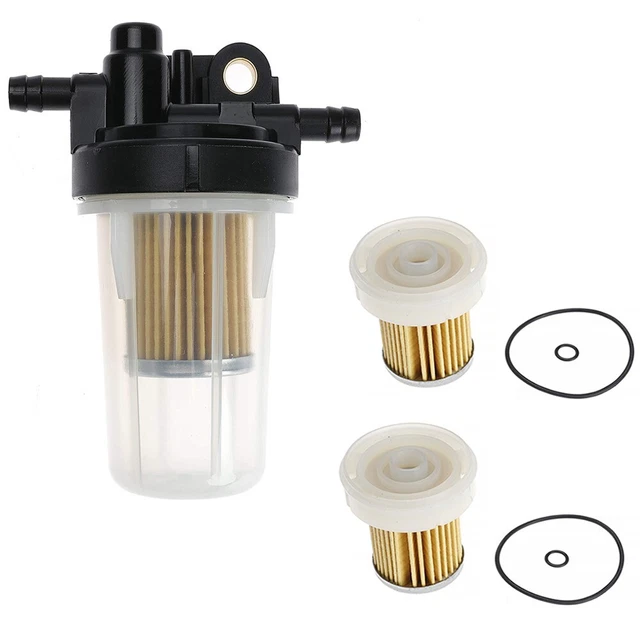 Filtre à Carburant + Séparateur D’eau 6A320-58862 - Compatible Kubota B7510, B7610, B7800, Etc. - Élimine Impuretés Et Eau