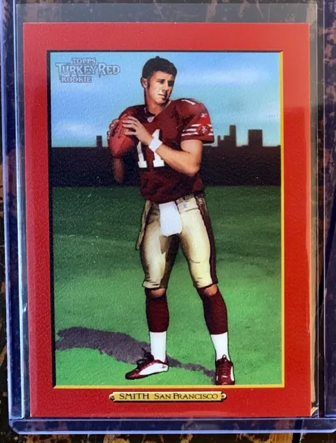 Alex Smith (RC)  2006 Topps Turkey Red (Red) #187 Rookie - San Franciso 49ers QB