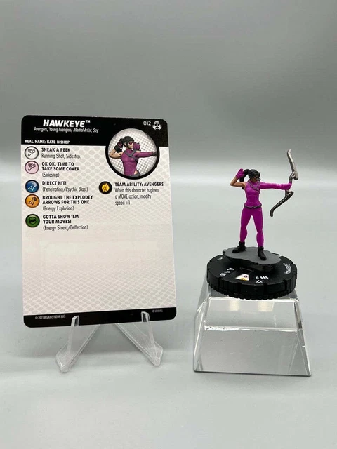HeroClix Marvel Avengers War of the Realms #012 Hawkeye