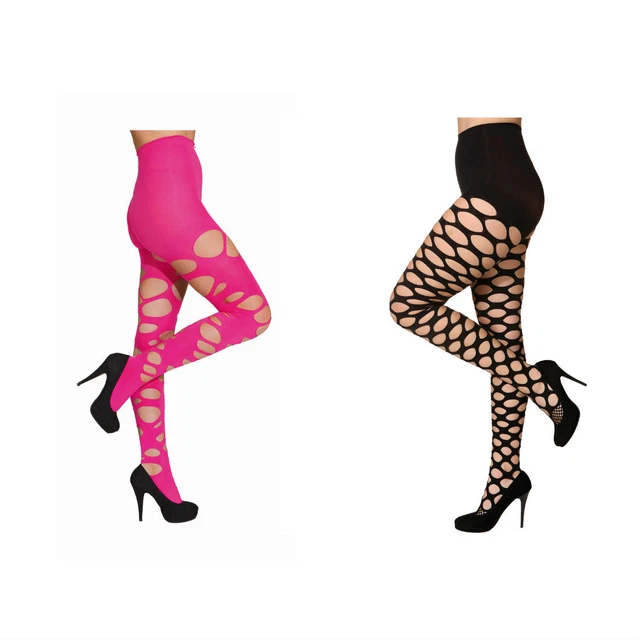 Rete collant striptease collant donna GoGo ballerina sexy collant a rete