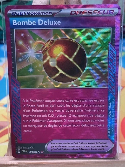CARTE POKEMON - Couronne Stellaire - EV07 - Bombe Deluxe 134/142 - NEUF ...