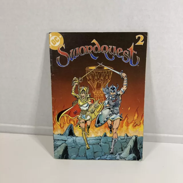 Swordquest 2 Mini Comic Atari DC 1982 Original Vintage