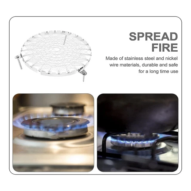 Piastra Diffusore Di Calore Per Fornelli A Gas – 4 Mm Di Spessore – Lega Di Alluminio – Antiscivolo E Risparmio Energetico